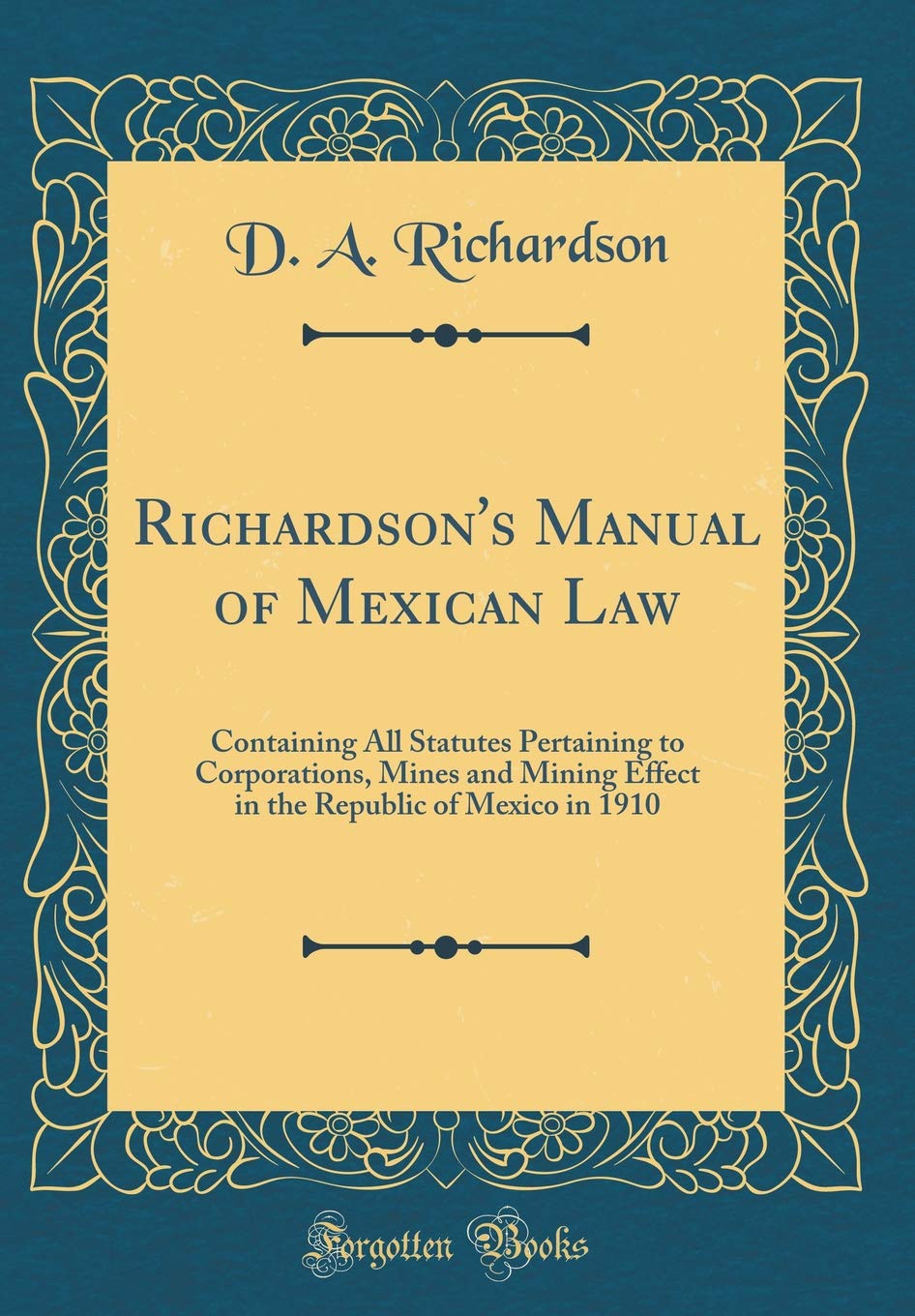Richardson Las Manual