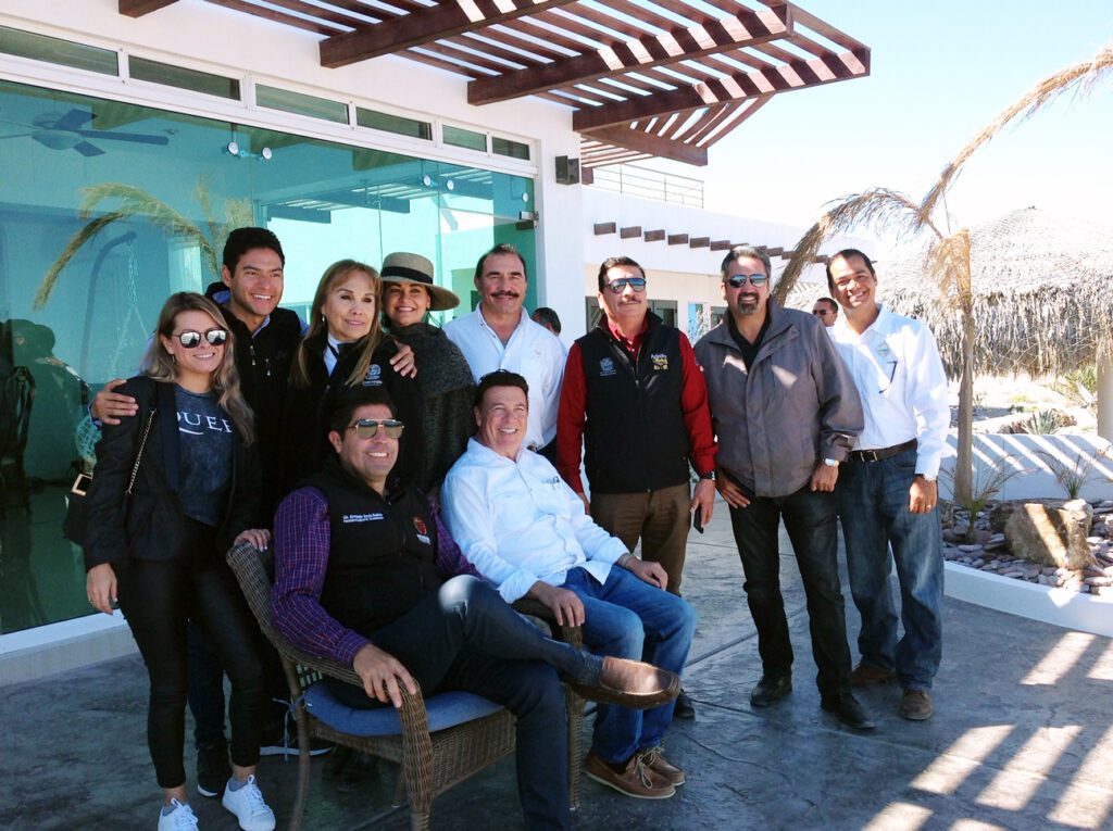 Ensenada Mayor and RMACs team celebrate Phase Two opening