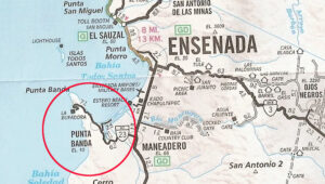 Punta Banda Map